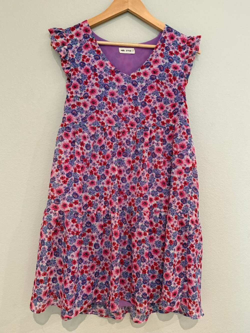 Sweet Floral Swing Dress